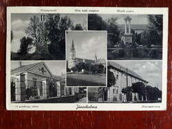 Postcard run by Jánoshalma in 1939