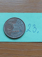 Brazil brasil 5 centavos 2012 23.