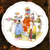 Kínai porcelán tányér 27 cm átmérőjű