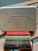 "Sport" úti, kotyogós  kávéfőző készlet 1968-as gyártású, 1968-as tablettával (Lemezárugyár)