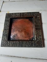 Bronze industrial art ashtray