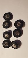 7 decorative buttons