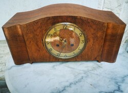 Asztali óra Bim Bam feles ütős, Art Deco Retro stílusú