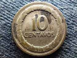 Republic of Colombia (1886- ).500 Silver 10 centavos 1946 b (id66273)