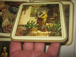 Pimpernel exclusive English 6-piece coasters with paintings