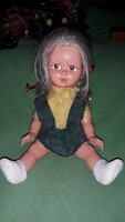 Antique 1960s very nice German plantable movable toy doll 28 cm as shown in the pictures