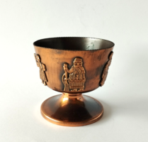 Craftsman copper goblet