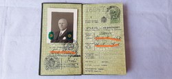 Passport of the Kingdom of Hungary 1937
