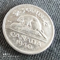 Kanada 1940. 5 cent