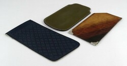 1M939 leather glasses case 3 pieces