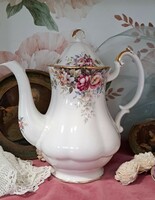 Queen Anne summer rose porcelain jug