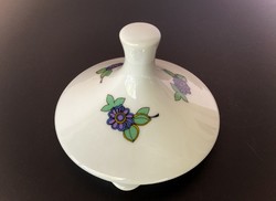 Alföldi hippie pattern teapot lid with purple flowers