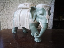 Antique elephant porcelain of special rarity. A video was also made about it