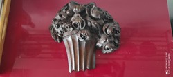 Carved wooden capitals