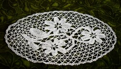Vert lace tablecloth, place mat 33 x 19.5 cm