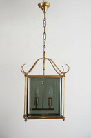 Art Nouveau pagoda-shaped chandelier