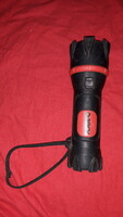 Thick quality rubber coated dorcy handheld led flashlight flashlight as shown in the pictures