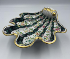 Herend siang noir shell-shaped tray