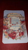 2007. Card calendar home blessing according to the pictures