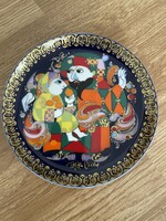 Tündéri Aladin porcelán falra is akasztható dísztányér.