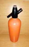 Retro narancssárga szódásszifon 2 literes