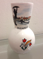 Budapest / Budapest memorial vase marked Bodrogkeresztúr