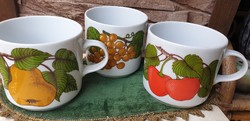 Alföld fruit pattern mugs