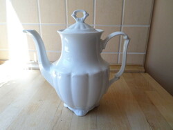 Walbrzych white porcelain pouring jug