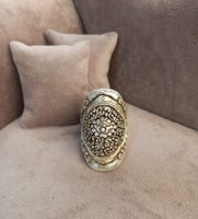 Antik Tibeti Ezüst Gyűrű