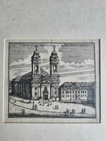 Mikoviny sámuel - nürnbergische prospecte 18th century etchings