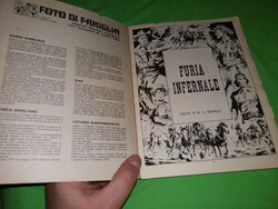 RÉGI klasszikus olasz spagetti western képregény TEX - POKOLI DÜH- 114 oldalas könyv a képek szerint