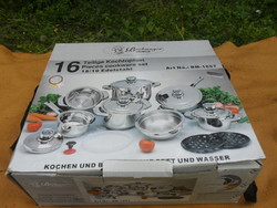 Bachmayer Solingen stainless steel cookware set