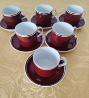 Raven House brown coffee cup set