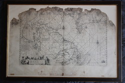 Johannes Van Keulen: Zee Atlas - 1681-es térkép részlet - rézmetszet