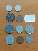 10 mixed coins 53