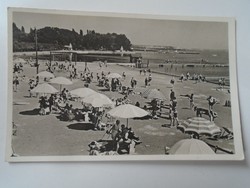 D195281  Régi Képeslap Balaton Balatonalmádi Fövenyfürdő 1930-40's