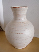 Retro iparművészeti váza 22 cm - címkével, első osztály - jó állapotban, nem repedt