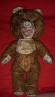 Antique pre-last century teddy bear stuffed with sounding straw and African 48 cm according to pictures
