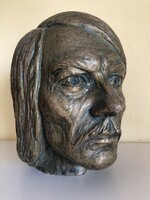 György Szabó: self-portrait bust