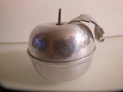 Jar - apple jar - metal - 8 x 6 cm - German - perfect