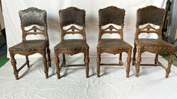 Antique Becs baroque chair (4 pieces)