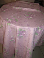A beautiful vintage-style violet bedding set