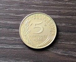 5 Centimes, France 1966