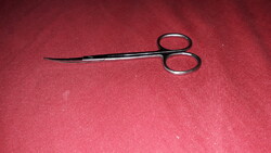 Old steel quality manicure scissors as shown in the pictures