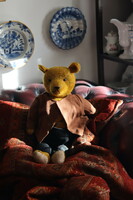 Old toy teddy bear / antique german teddy bear