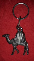 Régi gyönyörű EGYIPTOM  - CAMEL fém kulcstartó teve figurával a képek szerint