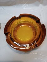 Large glass ashtray