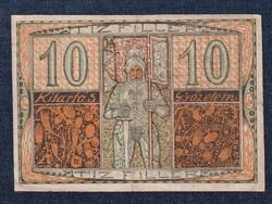 Sopron Szabad Királyi Város 10 fillér bankjegy 1918 EXTRA (id78136)