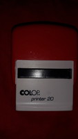 Retro MINŐSÉGI COLOP printer 20 automata bélyegzőház hibátlan a képek szerint
