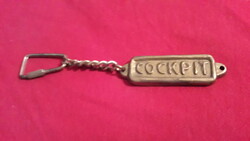 Retro leather clothing cockpit advertising metal key ring as shown in the pictures